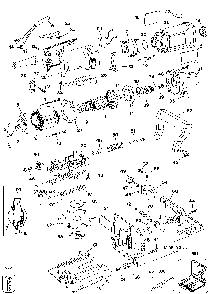 Exploded Diagram A Diagram and Parts List for MBR100-52 Type 1 Black and Decker Planer Jointer